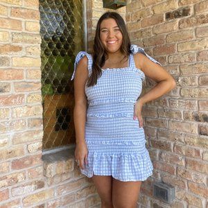 SheIn Gingham Dress